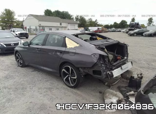 1HGCV1F32KA064836 фото 4