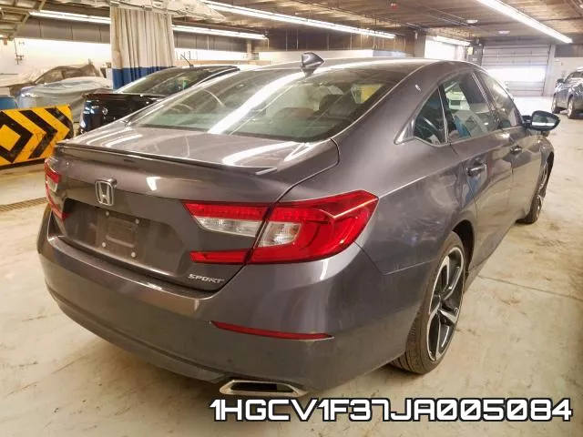1HGCV1F37JA005084 фото 5