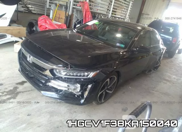 1HGCV1F38KA150040 фото 3