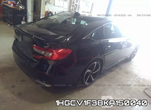 1HGCV1F38KA150040 фото 5