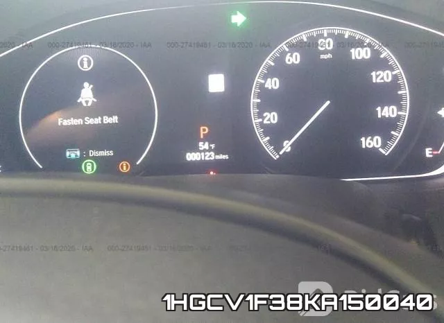 1HGCV1F38KA150040 фото 8