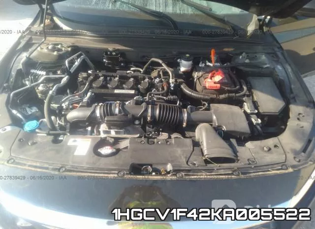 1HGCV1F42KA005522 фото 2