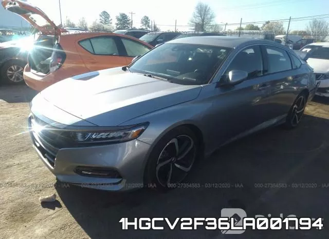 1HGCV2F36LA001794 фото 3