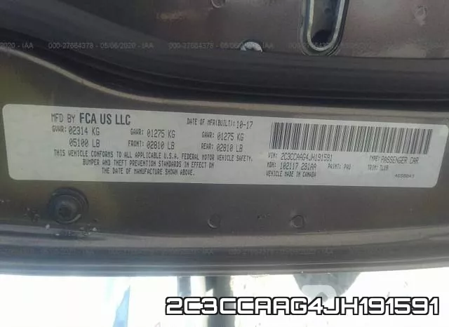 2C3CCAAG4JH191591 фото 10