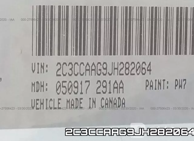 2C3CCAAG9JH282064 фото 10