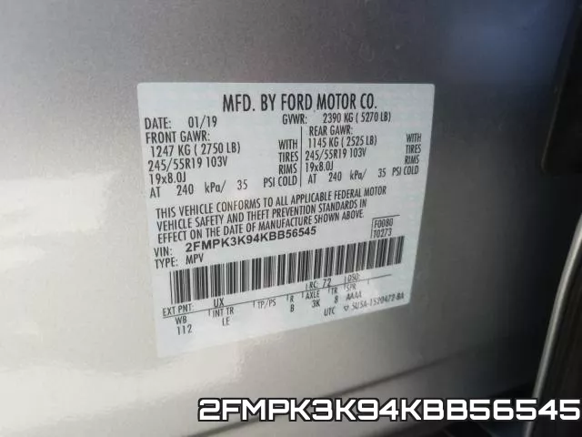 2FMPK3K94KBB56545 фото 2