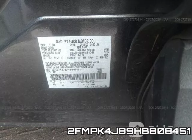 2FMPK4J89HBB08451 фото 10