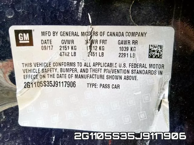 2G1105S35J9117906 фото 2