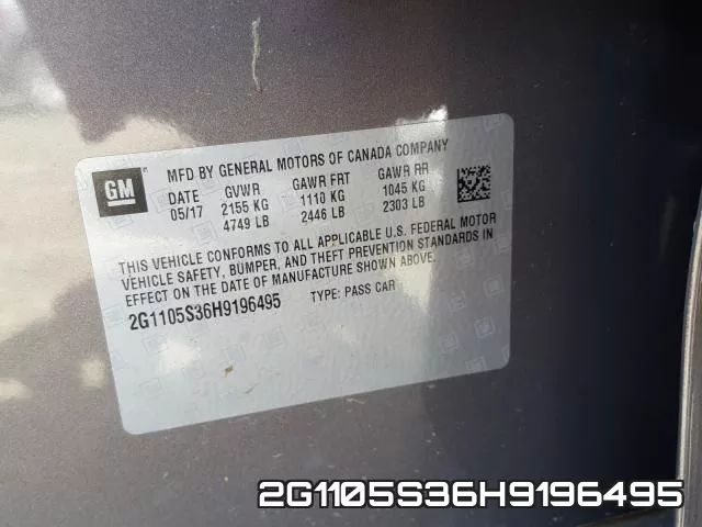2G1105S36H9196495 фото 2