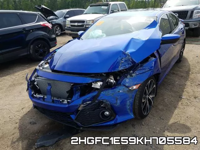 2HGFC1E59KH705584 фото 3