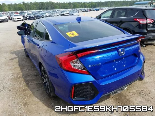 2HGFC1E59KH705584 фото 4
