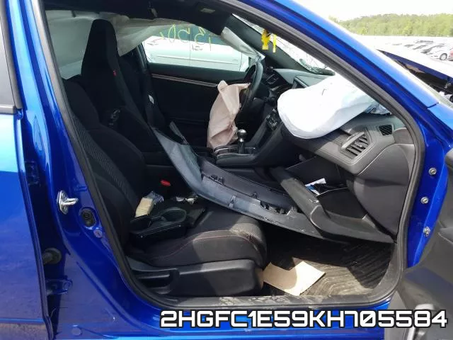 2HGFC1E59KH705584 фото 6