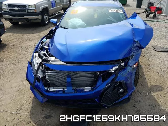 2HGFC1E59KH705584 фото 10