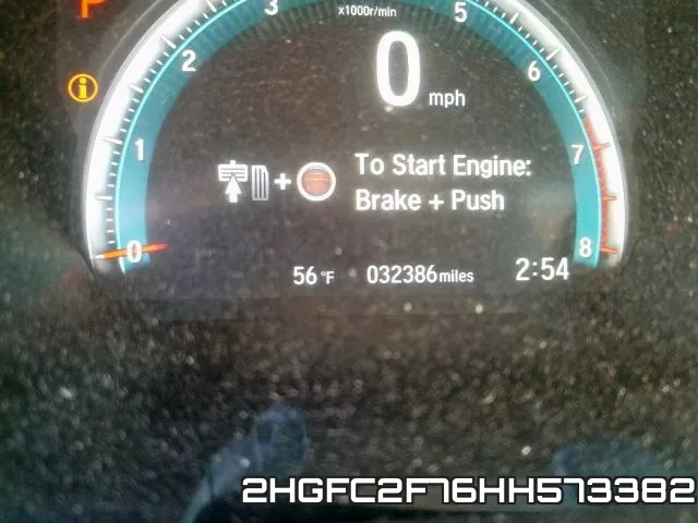 2HGFC2F76HH573382 фото 9