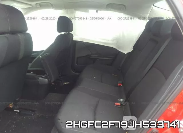 2HGFC2F79JH533741 фото 9