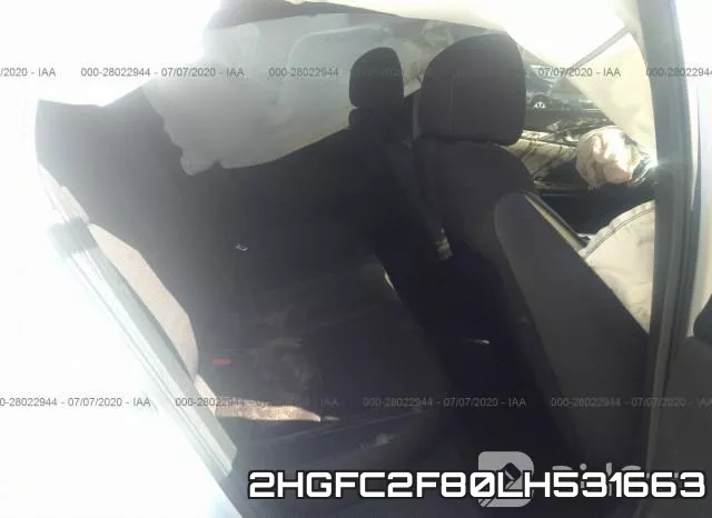 2HGFC2F80LH531663 фото 9