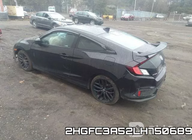2HGFC3A52LH750689 фото 4
