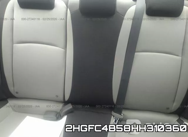 2HGFC4B58HH310360 фото 9