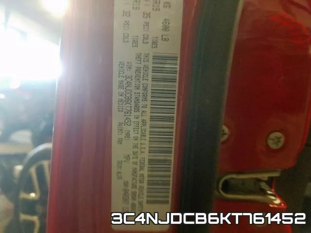 3C4NJDCB6KT761452 фото 2