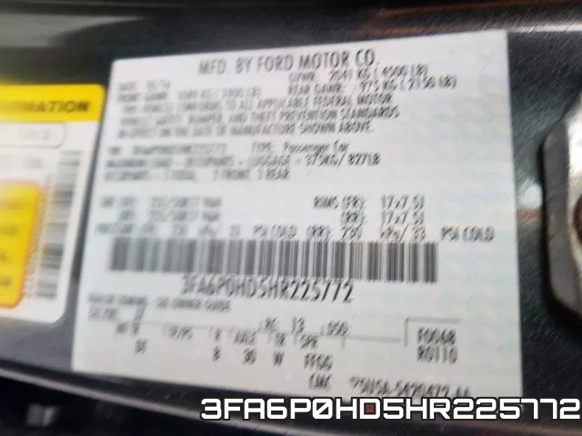 3FA6P0HD5HR225772 фото 2