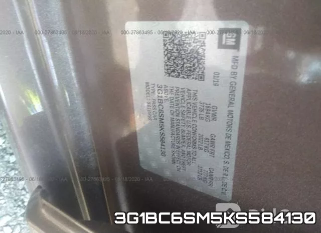 3G1BC6SM5KS584130 фото 10