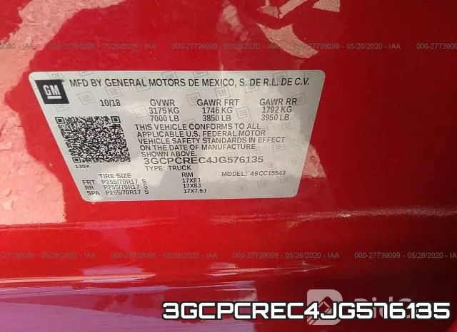 3GCPCREC4JG576135 фото 10