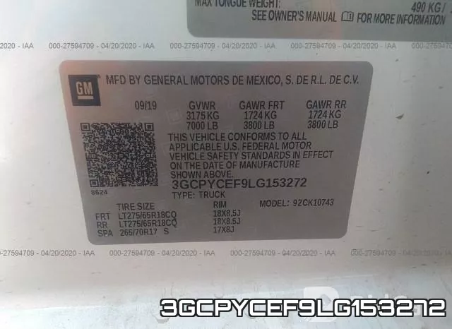 3GCPYCEF9LG153272 фото 10