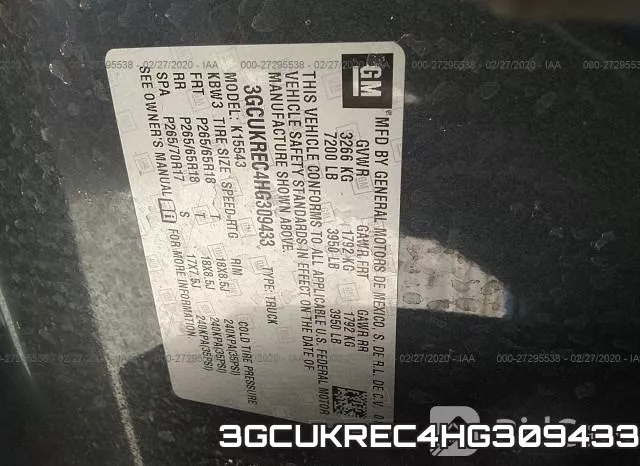 3GCUKREC4HG309433 фото 10