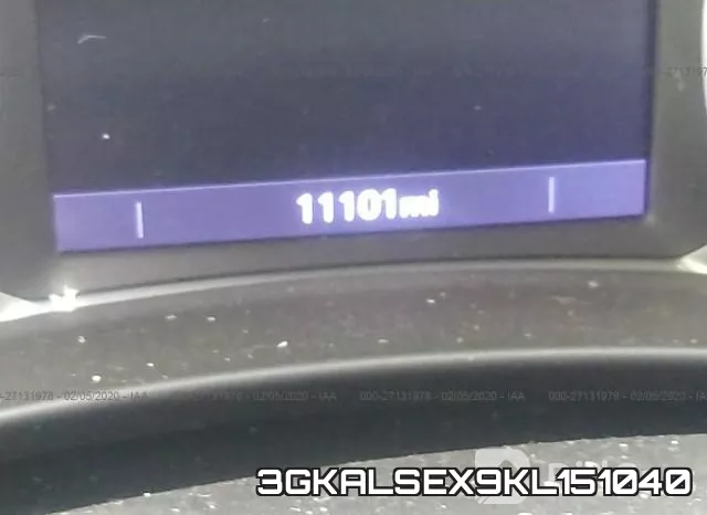 3GKALSEX9KL151040 фото 8