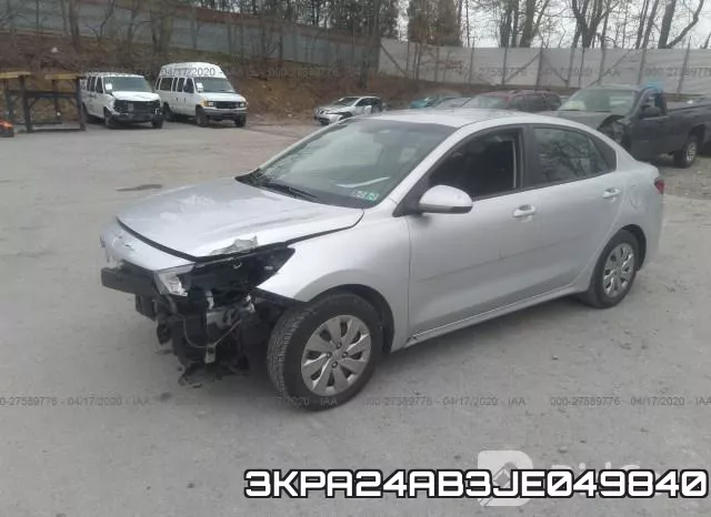 3KPA24AB3JE049840 фото 3