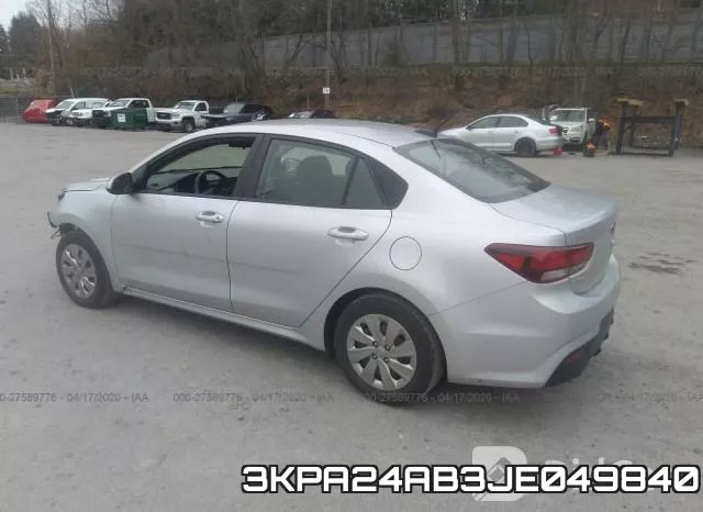 3KPA24AB3JE049840 фото 4