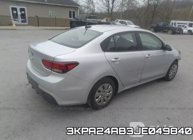 3KPA24AB3JE049840 фото 5