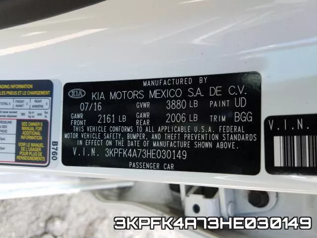 3KPFK4A73HE030149 фото 2
