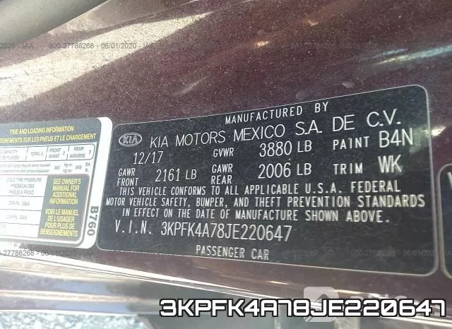3KPFK4A78JE220647 фото 10