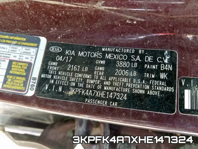 3KPFK4A7XHE147324 фото 2