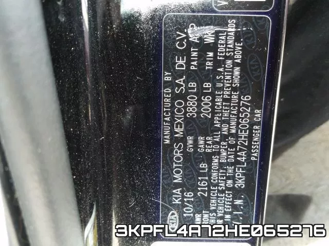 3KPFL4A72HE065276 фото 2