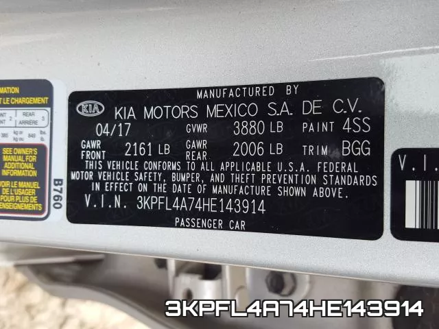 3KPFL4A74HE143914 фото 2