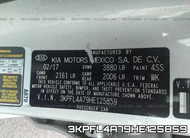 3KPFL4A79HE125859 фото 10