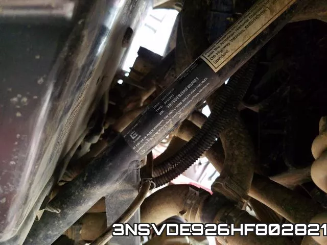 3NSVDE926HF802821 фото 2