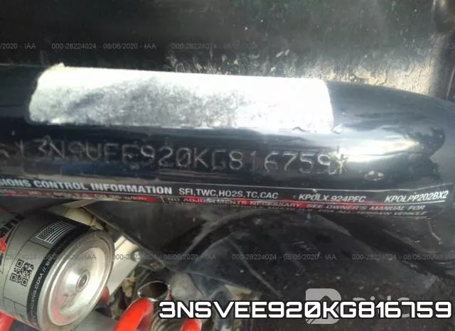 3NSVEE920KG816759 фото 2