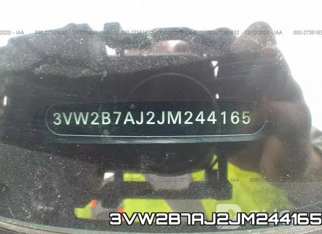 3VW2B7AJ2JM244165 фото 10