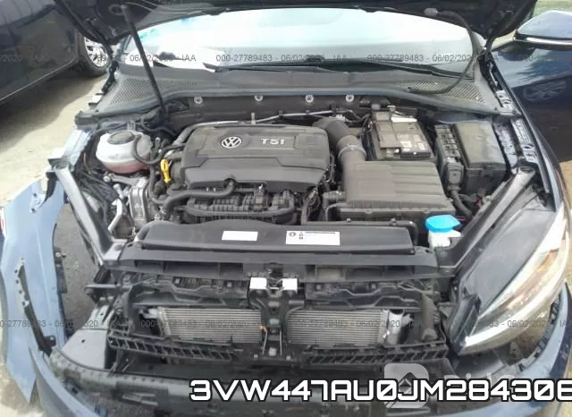 3VW447AU0JM284306 фото 2
