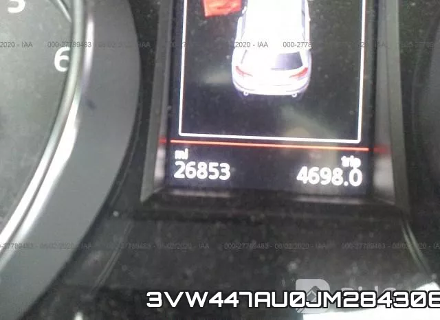 3VW447AU0JM284306 фото 8