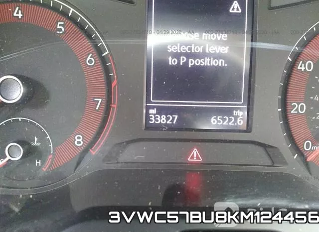 3VWC57BU8KM124456 фото 8