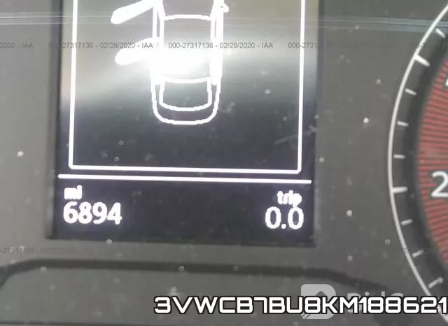 3VWCB7BU8KM188621 фото 8