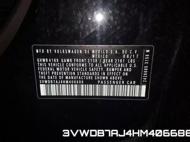 3VWDB7AJ4HM406686 фото 2