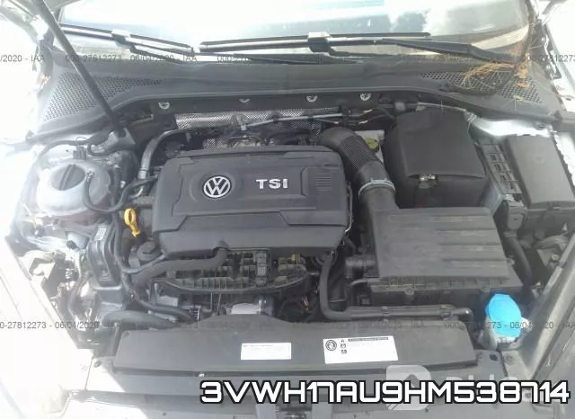 3VWH17AU9HM538714 фото 2