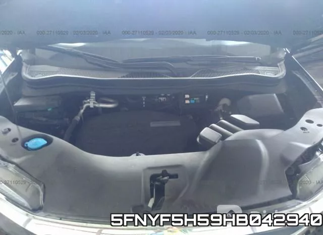 5FNYF5H59HB042940 фото 2