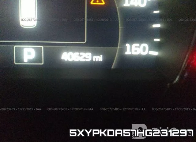 5XYPKDA57HG231297 фото 8