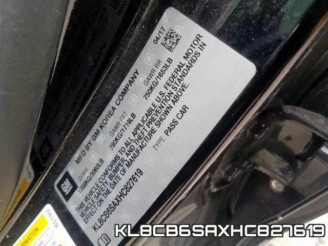 KL8CB6SAXHC827619 фото 2